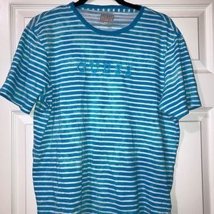 Tie Dye Guess Brand logo shirt